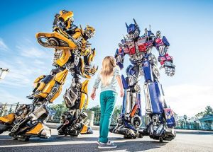 Optimus Prime and Bumblebee at Universal Studio Florida