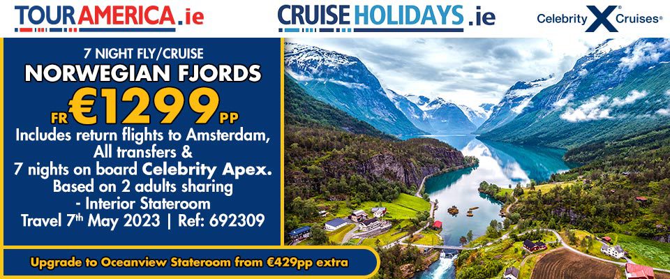 Cruise Holiday Norwegian Fjords 1299 EUR pp