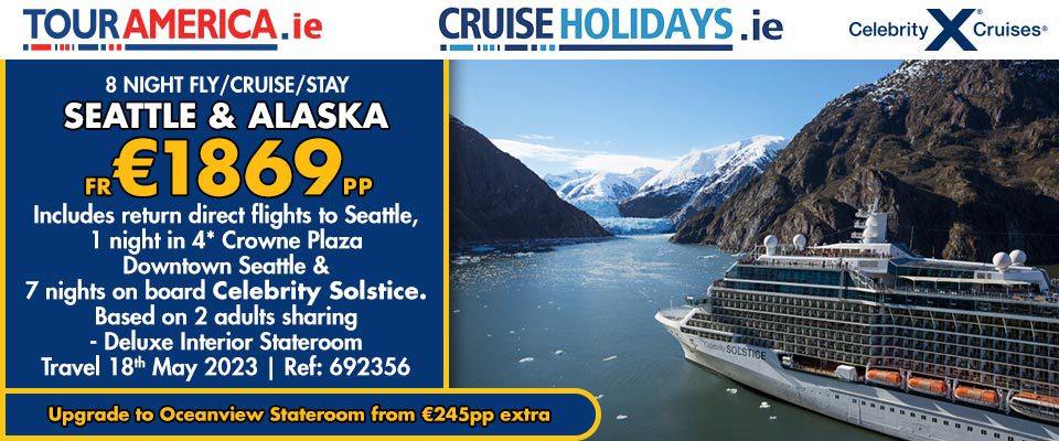 Cruise Holiday Seattle and Alaska 1869 EUR pp