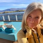 Mary McKenna on Norwegian Prima's deck
