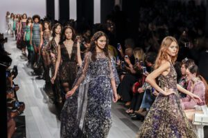 NYC fashion week show