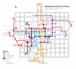minneaplis skyway system